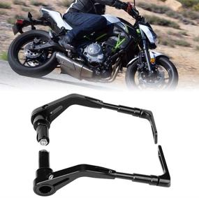 img 3 attached to 🏍️ Kimiss Motorcycle Brake Clutch Levers Protection Guards - Adjustable & Universal Fit for 22mm Handlebars