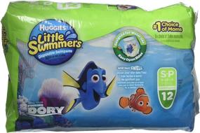img 1 attached to Huggies Swimmers Disposable Diapers 12 Count Diapering