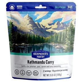 img 4 attached to 🥘 Backpacker's Pantry Kathmandu Curry: Protein-packed Freeze-Dried Camping Food, Vegan & Gluten-Free- 1 Count