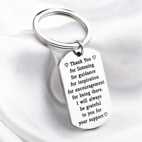img 3 attached to FUSTMW Appreciation Guidance Keychain Grateful