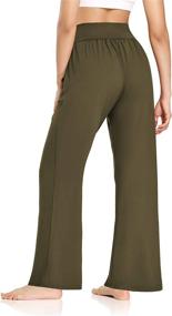 img 1 attached to ZJCT Womens Yoga Sweatpants: Comfy & 👖 Casual Wide Leg Joggers with Pockets - Shop Now!