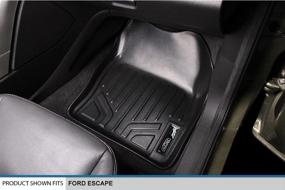 img 2 attached to 🚗 Custom Fit Floor Mats and Cargo Liner Set for 2013-2019 Ford Escape - SMARTLINER