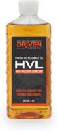 optimize performance with driven racing oil 50050 high viscosity lubricant - 8 oz bottle logo
