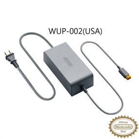 img 1 attached to 🎮 Genuine Official Original Nintendo Wii U WUP-002(USA) AC Power Adapter - Bulk Packaging (NOT for Wii) - High Quality Replacement