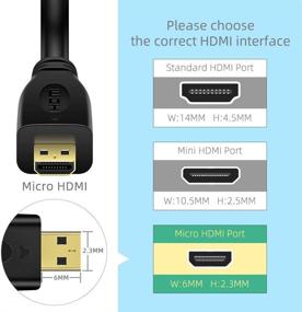 img 2 attached to 🔌 HDMI to VGA Converter with 3.5mm Audio & Gold Plating – 1080P Male to Female Adapter for Laptop, Tablets, Ultrabooks, Cameras and Camcorders