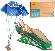 skydiver airplane educational building kit: unleashing stem skills and aviation knowledge logo