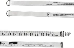 img 3 attached to Wintape Multi-Functional Height and Weight Pounds Measuring Tape