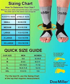 img 3 attached to Doc Miller Ankle Compression Sleeve Occupational Health & Safety Products