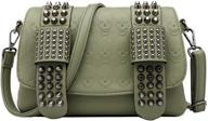 rainbosee shoulder top handle handbag satchel women's handbags & wallets logo