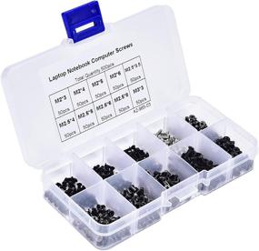 img 2 attached to 500Pcs Laptop Computer Screws Replacement Kit: Compatible with Lenovo, ASUS, Thinkpad, MSI, Samsung, HP, Dell, Acer, Toshiba, and More