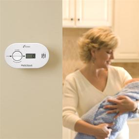 img 3 attached to 🔌 Kidde Nighthawk Carbon Monoxide Detector - AC Plug-In with Battery Backup and Digital Display