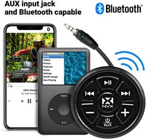 img 3 attached to 🚤 Enhance Your Boating or Driving Experience with the NVX XUBT4 Universal Marine Grade Bluetooth 4.0 Audio Receiver & Controller