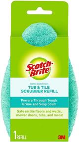 img 4 attached to Scotch-Brite Shower Scrubber 🚿 Refill: Effortlessly Restore Shower Sparkle!