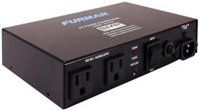 img 2 attached to 💡 Furman AC-215A Black Compact Power Conditioner with Auto-Resetting Voltage Protection