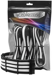 img 2 attached to Комплект удлинителей кабеля CableMod 8+8 серии Pro ModFlex Sleeved (черный + белый)
