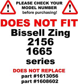 img 3 attached to 🔄 HQRP 2-Pack Dirt Cup Filter Assembly for Bissell 6489, 64892, 64894 Bagless Canister Vacuum Cleaner, Replaces Parts 203-1772 203-1532