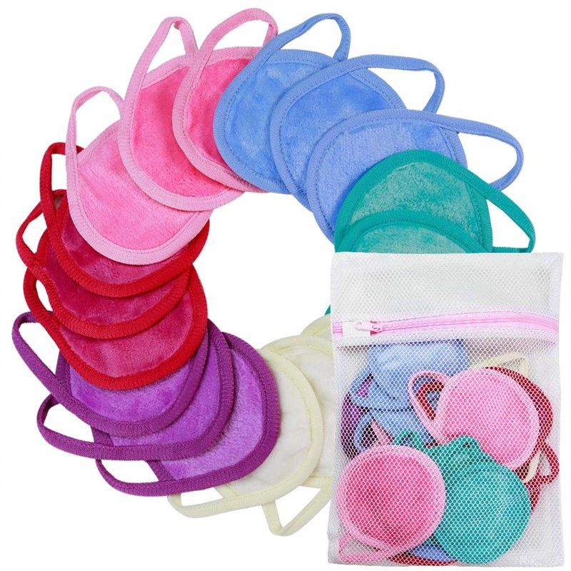 reusable washable microfiber cleansing eco friendly 로고