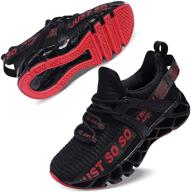 👟 cokafil non slip boys' sneakers running athletic shoes for optimal performance logo