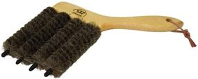 img 4 attached to 🔍 Redecker 4-in-1 Dark Goat Hair Venetian Blind Brush with Oiled Beechwood Handle, 4-3/4 Inches