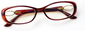 img 2 attached to Cyxus Oval Non-prescription Eyeglasses Glasses with Clear Lens - Stylish Eyewear