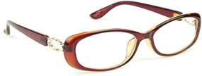 img 4 attached to Cyxus Oval Non-prescription Eyeglasses Glasses with Clear Lens - Stylish Eyewear