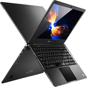 img 4 attached to 💻 LincPlus 14" Laptop - Intel Celeron N3350, 4GB RAM, 64GB eMMC Storage, Windows 10 Home in S Mode, Full HD 1080P, Fanless & Quiet, Mini Metal Netbook, Support 128GB TF Card and 1TB SSD Expansion