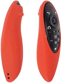 img 3 attached to HUAYU Protective Silicone Remote Case For LG AN-MR500G Magic Remote Cover Flexible Shockproof Washable Remote Holder For LG 3D Smart TV Magic Remote Case (Red)