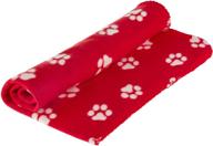 🐾 soft and cozy fleece pet dot cat blanket – ultra-light, 55 x 39 inches, perfect for all year round – warm sleep mat for animals, indoors and outdoors logo