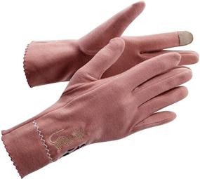 img 2 attached to Stay Stylish and Warm with RARITYUS Fashion Weather Embroidered Mittens - Must-Have Girls' Accessories