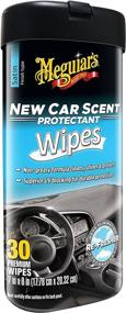 img 1 attached to 🚗 Meguiar’s G4200 New Car Scent Protectant Wipes: Enhanced Freshness for Your Vehicle, 30 Wipe Pack
