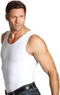 👕 insta slim compression tank top for men - slimming body shaper muscle tank - abdomen control undershirt logo