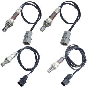 img 4 attached to 🚀 High-Quality 4pcs Oxygen Sensor 02 O2 for Mitsubishi Galant 2004-2011 2.4L: Upstream + Downstream