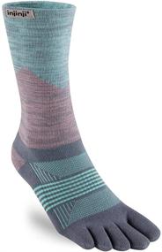 img 1 attached to Unleash Comfort and Performance with Injinji Women's Trail Midweight Crew Socks