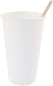 img 1 attached to Biodegradable Wooden Coffee Stirrers - Eco-friendly Disposable Option