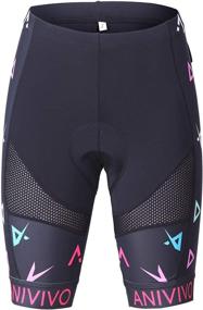 img 3 attached to 🚴 Ultimate Comfort and Performance: Women Cycling Shorts 4D Gel with No-Slip Belt and Breathable Fabric