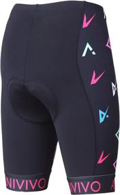 img 2 attached to 🚴 Ultimate Comfort and Performance: Women Cycling Shorts 4D Gel with No-Slip Belt and Breathable Fabric