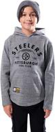 ultra game pittsburgh steelers sweatshirt boys' clothing logo