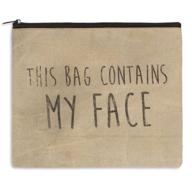 эта сумка содержит моё лицо логотип