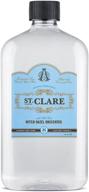 🌿 st clare alcohol-free witch hazel toner - 16 oz. unscented with aloe vera, natural for face and skin logo