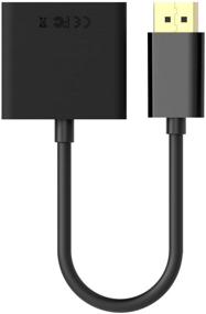 img 2 attached to Высококачественный адаптер DisplayPort к DVI Belkin F2CD005b в элегантном черном дизайне - надежный и простой в использовании!