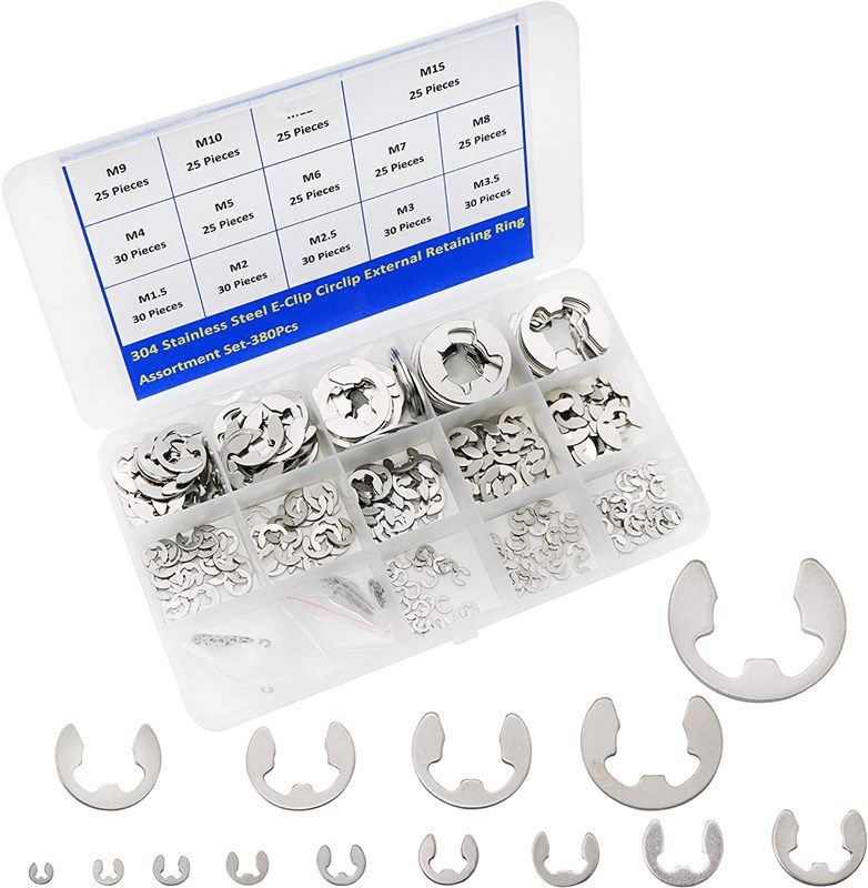 스테인리스 외부 고정 구색 mm 380pcs 로고