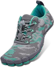 img 4 attached to 🏃 Racqua Minimalist Barefoot Womens Trail Running Sport Shoes