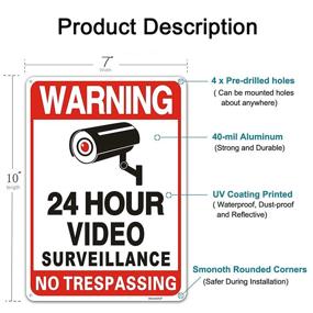 img 3 attached to Secure Your Property with Trespassing Surveillance: Rust-Free Aluminum Reflective Solution