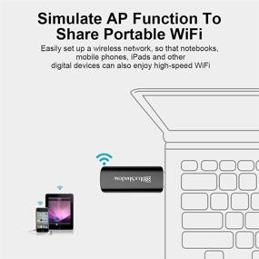 img 1 attached to Blueshadow Adapter 1300Mbps Wireless 10 6 10 15