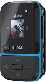 img 3 attached to 🎧 Синий MP3-плеер SanDisk Clip Sport Go - 16 ГБ