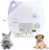 🦊 foxhymir odor eliminator: rechargeable pet litter deodorizer for long-lasting, 99.9% unscented stain and smell removal – ideal for litter box, bathroom, wardrobe, shoe cabinet logo