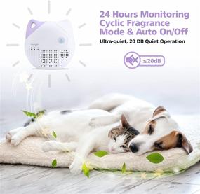 img 2 attached to 🦊 Foxhymir Odor Eliminator: Rechargeable Pet Litter Deodorizer for Long-Lasting, 99.9% Unscented Stain and Smell Removal – Ideal for Litter Box, Bathroom, Wardrobe, Shoe Cabinet