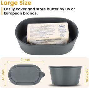 img 2 attached to 🧈 Geesta Extra Large Covered Butter Durable: Perfect Solution for Long-lasting Freshness