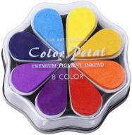 rainbow pigment washable painting scrapbook logo