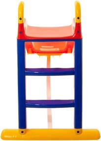 img 1 attached to 🎢 Starplay 22984: Red/Blue Children's Slide - Easy Assembly for Indoor or Outdoor Use